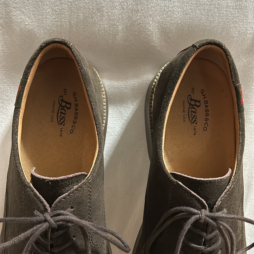 Suede Oxford Shoes 9/27 - Picture 4 of 7